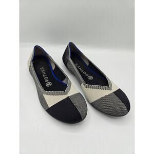 Rothy's The Flat Round Toe Fabric Ballet Slip On Shoe Lightweight Women's 8.5